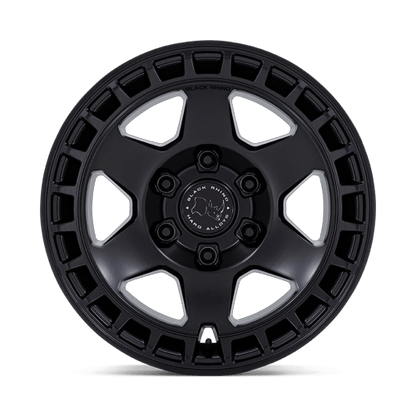 18x8 Black Rhino Hard Alloys BR022 Bahari Matte Black Wheel 6x5.5 (45mm)