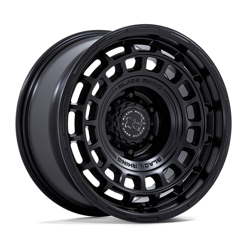 17x8.5 Black Rhino BR024 Awol Matte Black Wheel 5x5 (25mm)
