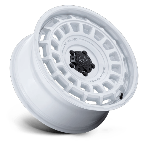 20x8.5 Black Rhino Hard Alloys BR024 AWOL Glossy White Wheel 6x5.5 (12mm)