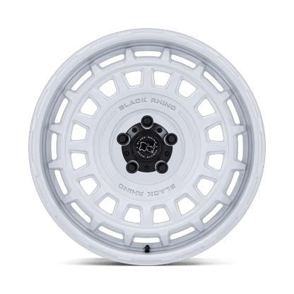 17x8.5 Black Rhino Hard Alloys BR024 AWOL Glossy White Wheel 6x5.5 (25mm)