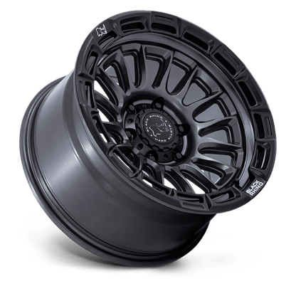 17x9 Black Rhino BR025 Rival Matte Gunmetal W/ Matte Black Wheel 6x5.5 (-12mm)