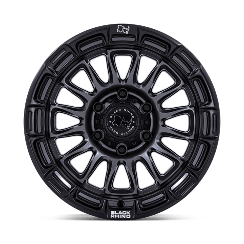 17x8.5 Black Rhino BR025 Rival Matte Gunmetal W/ Matte Black Wheel 5x5 (10mm)