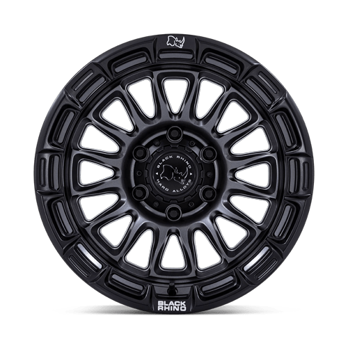 17x9 Black Rhino BR025 Rival Matte Gunmetal W/ Matte Black Lip Wheel 6x5.5 (1mm)