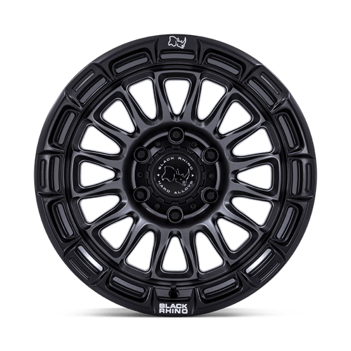 17x9 Black Rhino BR025 Rival Matte Gunmetal W/ Matte Black Wheel 6x5.5 (-12mm)