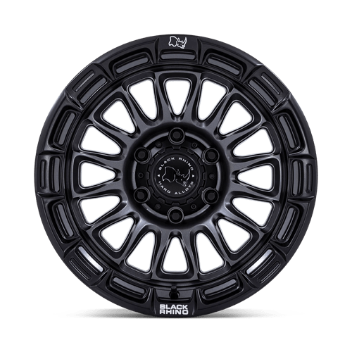 17x9 Black Rhino BR025 Rival Matte Gunmetal W/ Matte Black Lip Wheel 5x5 (-12mm)