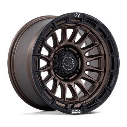 17x9 Black Rhino BR025 Rival Burnt Bronze W/ Matte Black Lip Wheel 6x5.5 (-12mm)