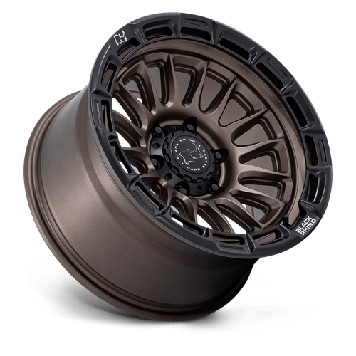 17x9 Black Rhino BR025 Rival Burnt Bronze W/ Matte Black Lip Wheel 6x5.5 (-12mm)