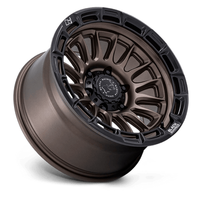 17x9 Black Rhino BR025 Rival Burnt Bronze W/ Matte Black Lip Wheel 6x5.5 (-12mm)