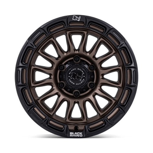 17x8.5 Black Rhino BR025 Rival Burnt Bronze W/ Matte Black Lip Wheel 5x5 (10mm)