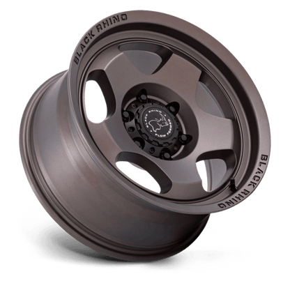 17x8 Black Rhino Hard Alloys BR031 Sol Burnt Bronze Wheel 6x5.5 (20mm)