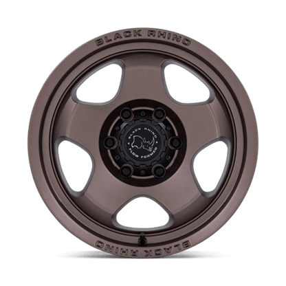 17x8 Black Rhino Hard Alloys BR031 Sol Burnt Bronze Wheel 6x5.5 (20mm)