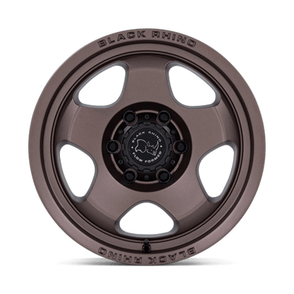 17x9 Black Rhino Hard Alloys BR031 Sol Burnt Bronze Wheel 6x5.5 (12mm)