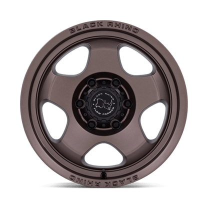 17x9 Black Rhino Hard Alloys BR031 Sol Burnt Bronze Wheel 6x5.5 (12mm)