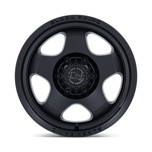 17x8 Black Rhino Hard Alloys BR031 Sol Matte Black Wheel 6x135 (20mm)