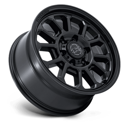 17x8 Black Rhino Hard Alloys BR033 Alta Matte Black Wheel 6x5.5 (32mm)