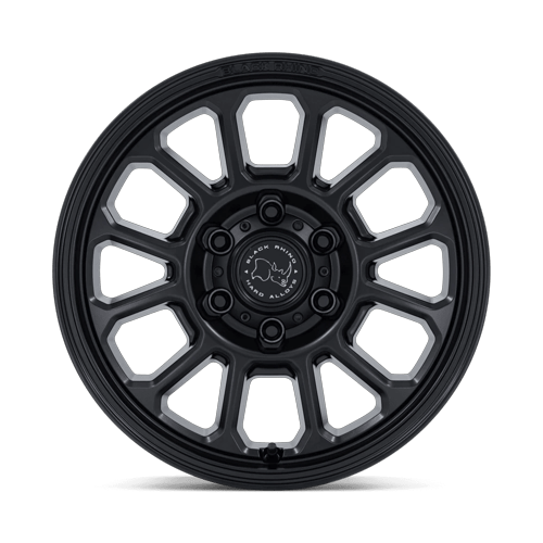 17x8 Black Rhino Hard Alloys BR033 Alta Matte Black Wheel 6x5.5 (32mm)