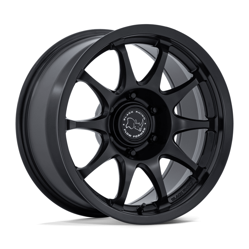 17x8.5 Black Rhino Hard Alloys BR038 Ronin Matte Black Wheel 6x135 (0mm)