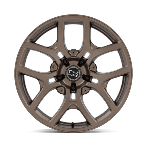 20x8.5 Black Rhino BR406 Rockledge Matte Bronze FORGED Wheel 5x5.5 (35mm)