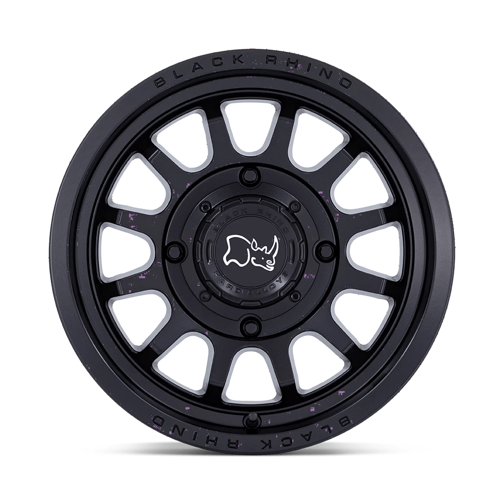BL001 14X7 4X110 M-BLK 10MM