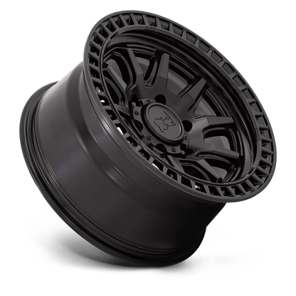17x8.5 Black Rhino Calico Matte Black Wheel 5x4.5 (34mm)