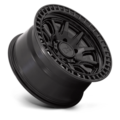 17x8.5 Black Rhino Calico Matte Black Wheel 5x5 (34mm)