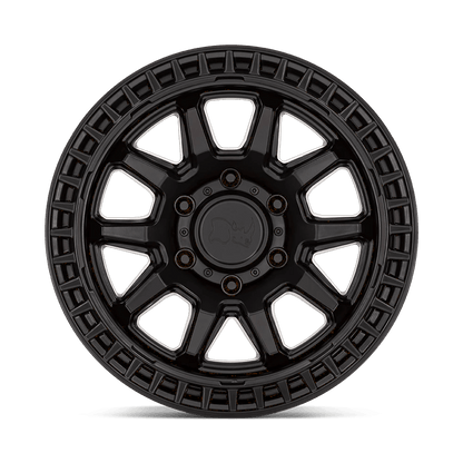 17x8.5 Black Rhino Calico Matte Black Wheel 5x120 (34mm)