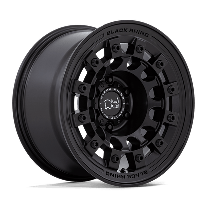17x8 Black Rhino Fuji Matte Black Wheel 5x4.5 (30mm)
