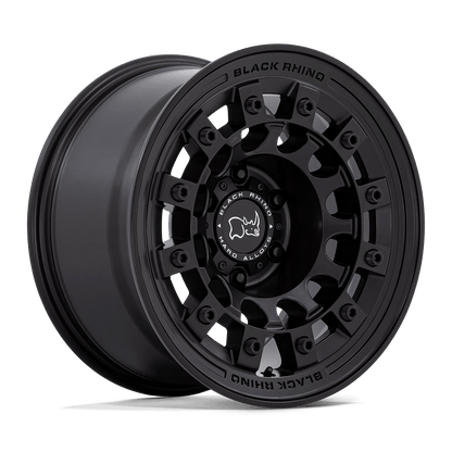 17x8 Black Rhino Fuji Matte Black Wheel 5x4.5 (30mm)