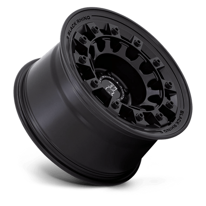 17x8 Black Rhino Fuji Matte Black Wheel 6x5.5 (20mm)