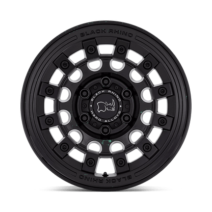 17x8 Black Rhino Fuji Matte Black Wheel 6x5.5 (20mm)
