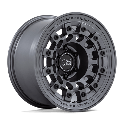 17x8 Black Rhino Fuji Matte Gunmetal Wheel 6x5.5 (38mm)