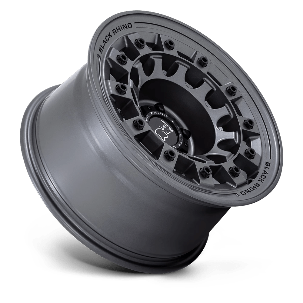 17x8 Black Rhino Fuji Matte Gunmetal Wheel 5x5 (38mm)