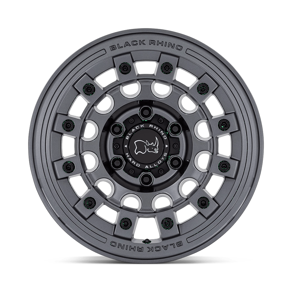 17x8 Black Rhino Fuji Matte Gunmetal Wheel 5x4.5 (20mm)