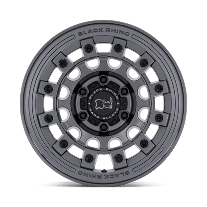 17x8 Black Rhino Fuji Matte Gunmetal Wheel 5x4.5 (20mm)