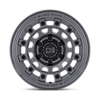 17x8 Black Rhino Fuji Matte Gunmetal Wheel 5x5 (38mm)