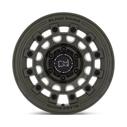 17x8 Black Rhino Fuji Olive Drab Green Wheel 6x5.5 (38mm)