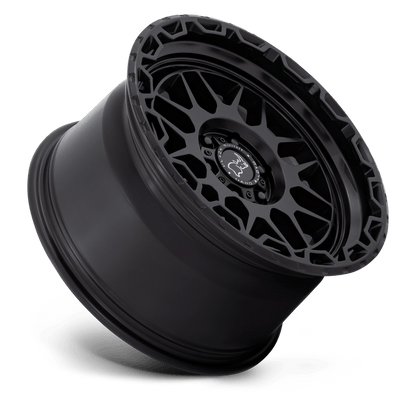 18x9.5 Black Rhino Holcomb Matte Black Wheel 5x5 (-18mm)