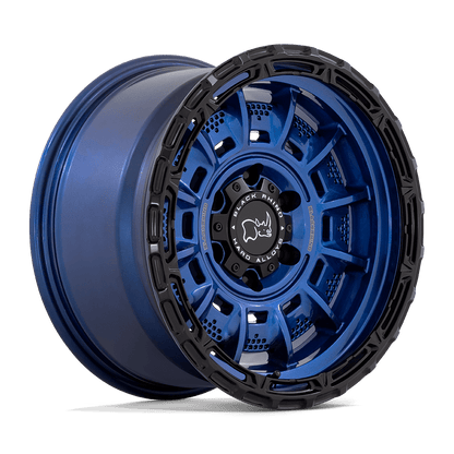 20x10 Black Rhino Legion Cobalt Blue With Black Lip Wheel 5x5.5 (-18mm)