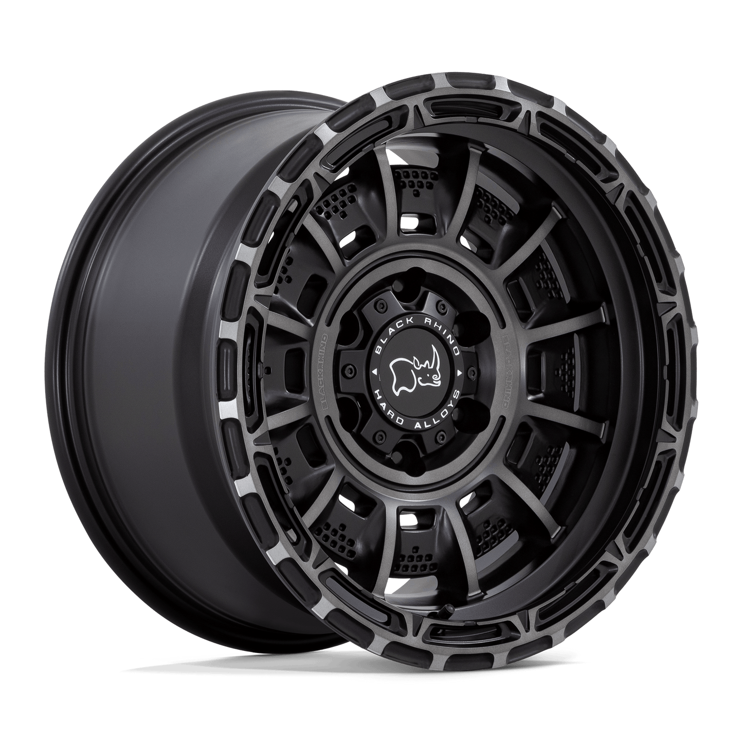 20x10 Black Rhino Legion Matte Black Gray Tint Wheel 6x135 (-18mm)