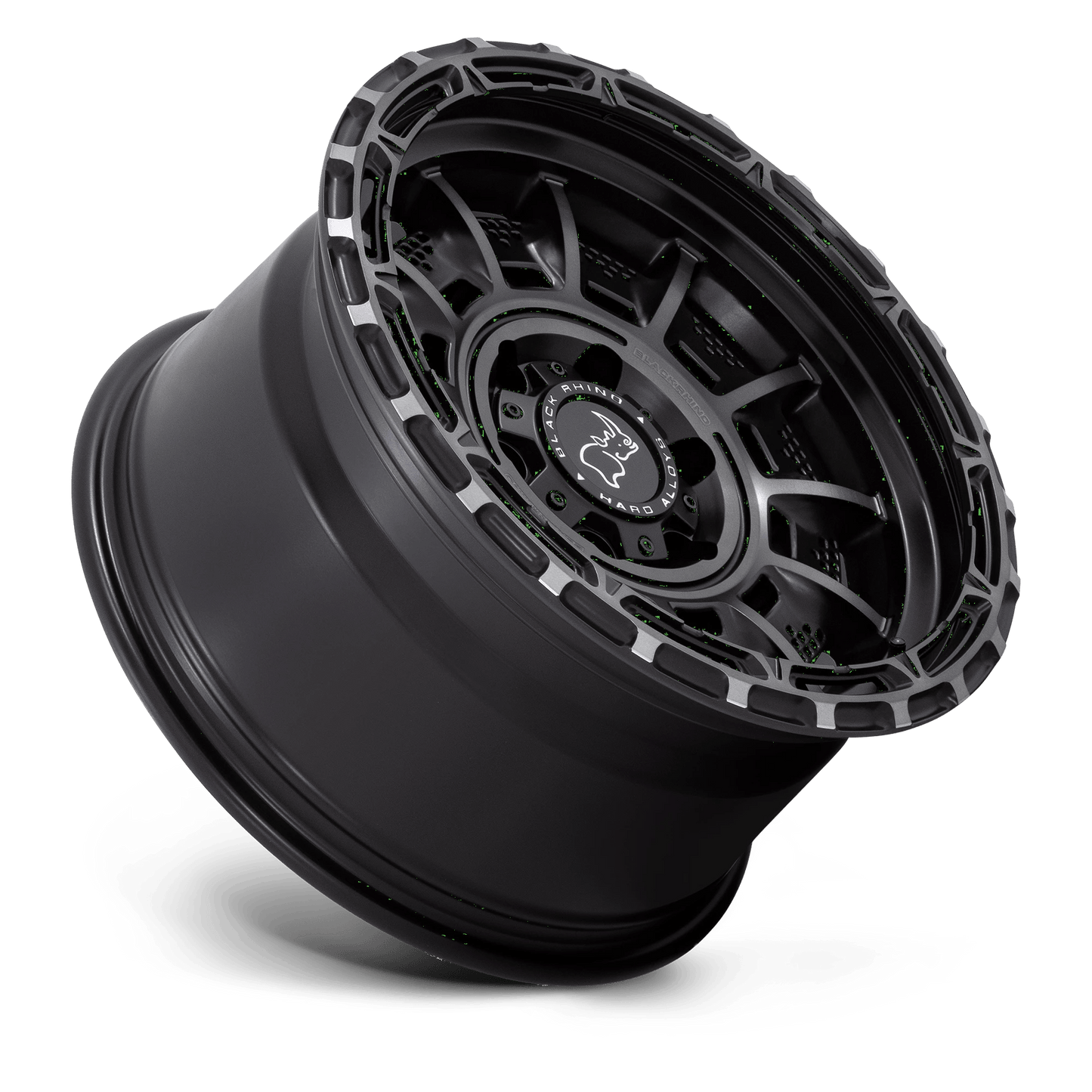 20x10 Black Rhino Legion Matte Black Gray Tint Wheel 6x135 (-18mm)