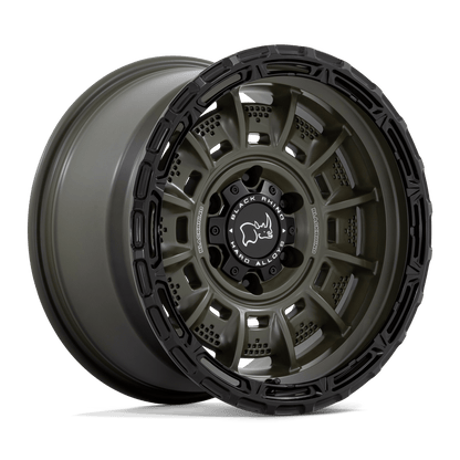 20x10 Black Rhino Legion Olive Drab Green With Black Lip Wheel 8x170 (-18mm)