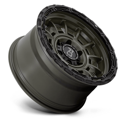 20x10 Black Rhino Legion Olive Drab Green With Black Lip Wheel 8x170 (-18mm)