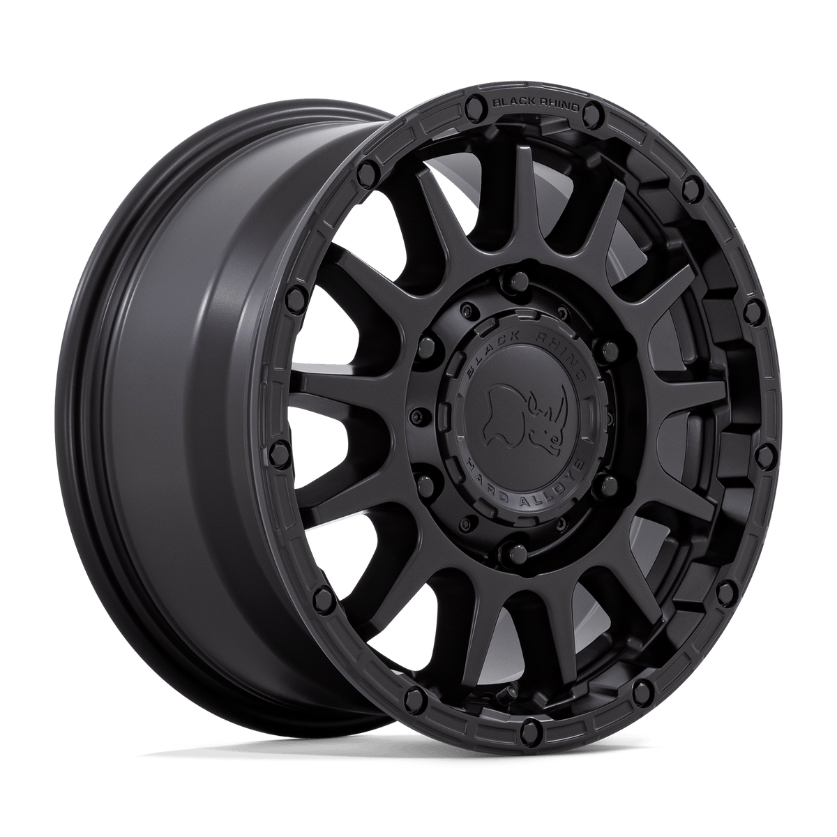 16x8 Black Rhino Sequoia Matte Black Wheel 6x130 (38mm)
