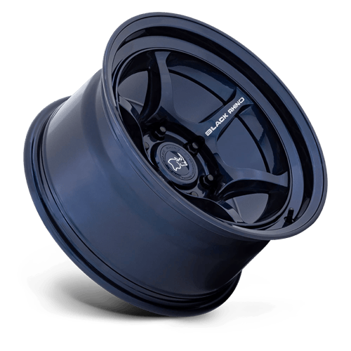 17x8.5 Black Rhino Shogun Gloss Midnight Blue Wheel 6x5.5 (20mm)