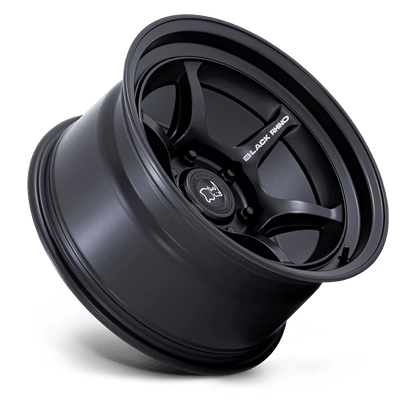 17x8.5 Black Rhino Shogun Matte Black Wheel 6x4.5 (20mm)