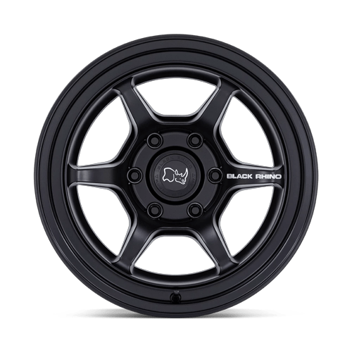 17x8.5 Black Rhino Shogun Matte Black Wheel 5x5 (20mm)
