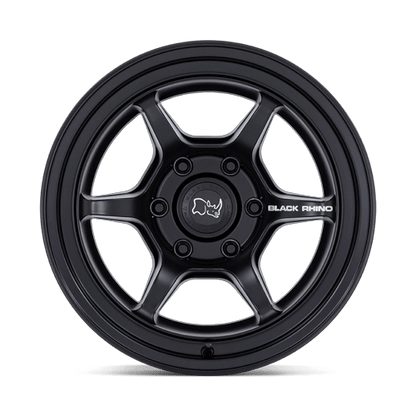 17x8.5 Black Rhino Shogun Matte Black Wheel 5x5 (20mm)
