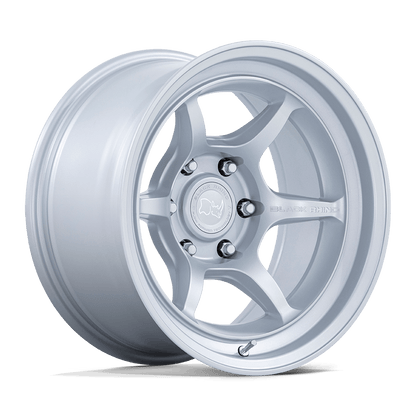 17x8.5 Black Rhino Shogun Hyper Silver Wheel 6x120 (20mm)