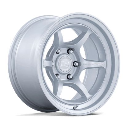 17x8.5 Black Rhino Shogun Hyper Silver Wheel 6x120 (20mm)