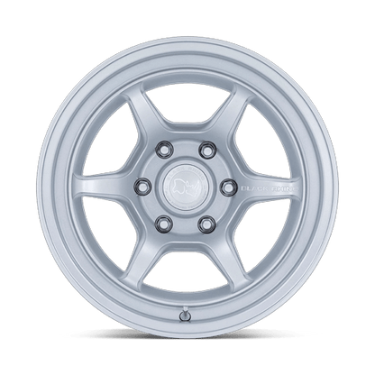 17x8.5 Black Rhino Shogun Hyper Silver Wheel 6x4.5 (20mm)